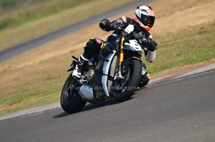 Ducati Streetfighter V4 S track review: performance, electronics, brakes.